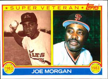 1983 Topps #604 Joe Morgan Front