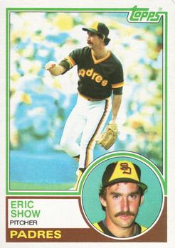 1983 Topps #68 Eric Show Front
