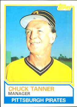 1983 Topps #696 Chuck Tanner Front