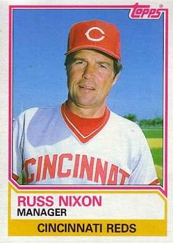 1983 Topps #756 Russ Nixon Front