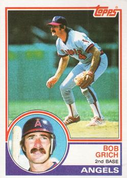 1983 Topps #790 Bob Grich Front