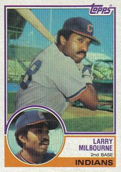 1983 Topps #91 Larry Milbourne Front