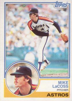 1983 Topps #92 Mike LaCoss Front