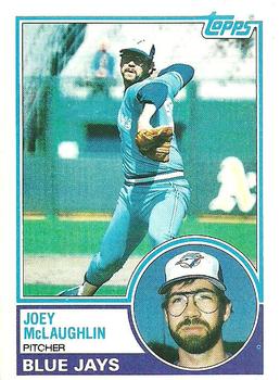 1983 Topps #9 Joey McLaughlin Front