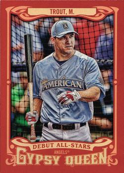 2014 Topps Gypsy Queen - Debut All Stars #AS-MT Mike Trout Front