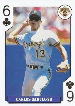 1993 Bicycle Rookies Playing Cards #6♣ Carlos Garcia Front