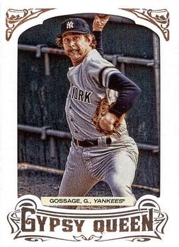 2014 Topps Gypsy Queen - Framed White #51 Goose Gossage Front