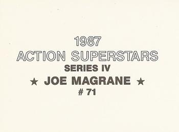 1987 Action Superstars (unlicensed) #71 Joe Magrane Back