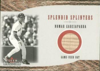 2001 Fleer Boston Red Sox 100th Anniversary - Splendid Splinters Game-Used Bats #NNO Nomar Garciaparra Front