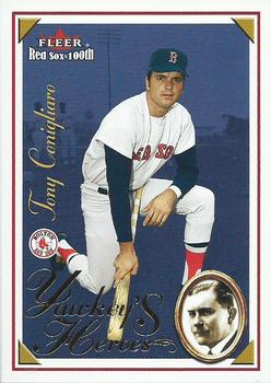 2001 Fleer Boston Red Sox 100th Anniversary - Yawkey's Heroes #10 YH Tony Conigliaro Front
