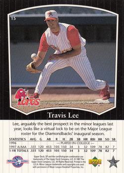1998 SP Top Prospects #15 Travis Lee Back