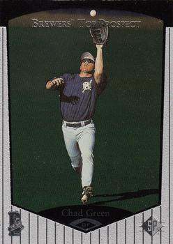 1998 SP Top Prospects #73 Chad Green Front