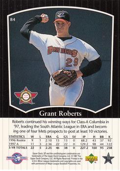 1998 SP Top Prospects #84 Grant Roberts Back