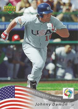 2006 Upper Deck World Baseball Classic Box Set #8 Johnny Damon Front