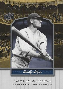 2008 Upper Deck Yankee Stadium Legacy #38 Wally Pipp Front