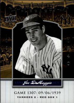 2008 Upper Deck Yankee Stadium Legacy #1307 Joe DiMaggio Front