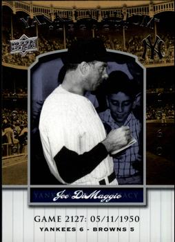 2008 Upper Deck Yankee Stadium Legacy #2127 Joe DiMaggio Front