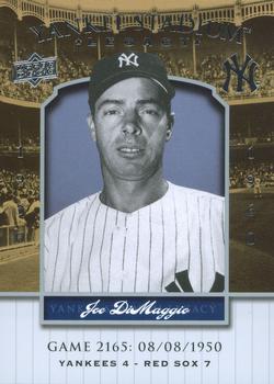 2008 Upper Deck Yankee Stadium Legacy #2165 Joe DiMaggio Front