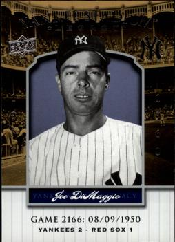 2008 Upper Deck Yankee Stadium Legacy #2166 Joe DiMaggio Front