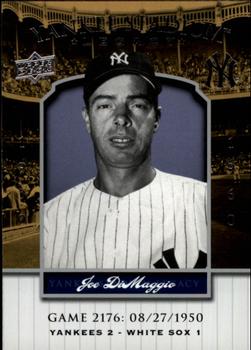 2008 Upper Deck Yankee Stadium Legacy #2176 Joe DiMaggio Front