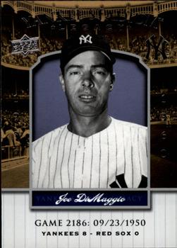2008 Upper Deck Yankee Stadium Legacy #2186 Joe DiMaggio Front