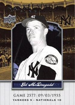 2008 Upper Deck Yankee Stadium Legacy #2577 Gil McDougald Front