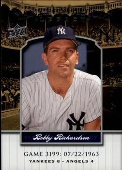 2008 Upper Deck Yankee Stadium Legacy #3199 Bobby Richardson Front
