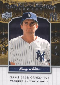 2008 Upper Deck Yankee Stadium Legacy #3961 Graig Nettles Front