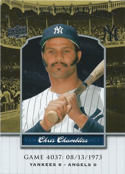 2008 Upper Deck Yankee Stadium Legacy #4037 Chris Chambliss Front