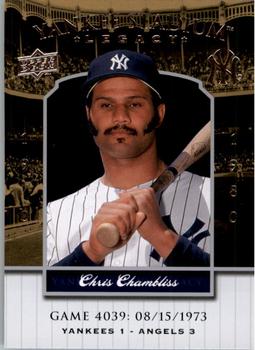 2008 Upper Deck Yankee Stadium Legacy #4039 Chris Chambliss Front