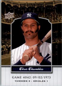 2008 Upper Deck Yankee Stadium Legacy #4042 Chris Chambliss Front