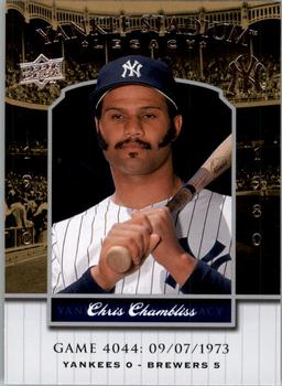 2008 Upper Deck Yankee Stadium Legacy #4044 Chris Chambliss Front