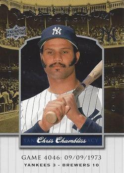2008 Upper Deck Yankee Stadium Legacy #4046 Chris Chambliss Front