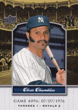 2008 Upper Deck Yankee Stadium Legacy #4096 Chris Chambliss Front