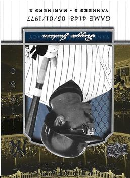 2008 Upper Deck Yankee Stadium Legacy #4148 Reggie Jackson Front
