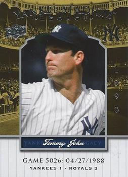 2008 Upper Deck Yankee Stadium Legacy #5026 Tommy John Front