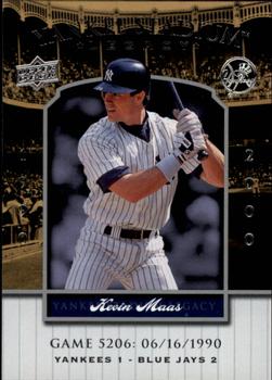 2008 Upper Deck Yankee Stadium Legacy #5206 Kevin Maas Front