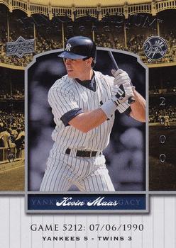 2008 Upper Deck Yankee Stadium Legacy #5212 Kevin Maas Front