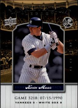 2008 Upper Deck Yankee Stadium Legacy #5218 Kevin Maas Front
