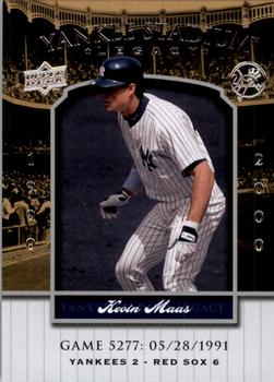 2008 Upper Deck Yankee Stadium Legacy #5277 Kevin Maas Front