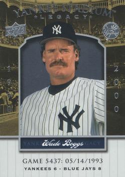 2008 Upper Deck Yankee Stadium Legacy #5437 Wade Boggs Front