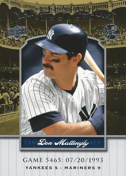 2008 Upper Deck Yankee Stadium Legacy #5465 Don Mattingly Front