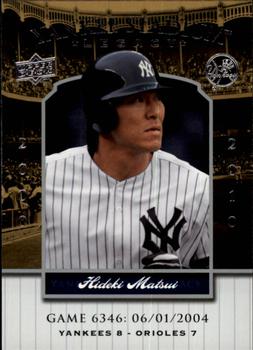 2008 Upper Deck Yankee Stadium Legacy #6346 Hideki Matsui Front