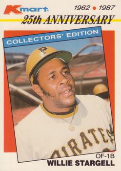 1987 Topps Kmart 25th Anniversary #22 Willie Stargell Front