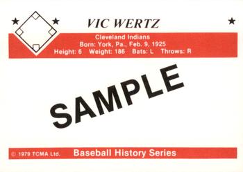 1979 TCMA The 1950’s #NNO Vic Wertz Back