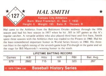 1979 TCMA The 1950’s #127 Hal Smith Back