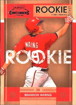 2008 Playoff Contenders #6 Brandon Waring Front