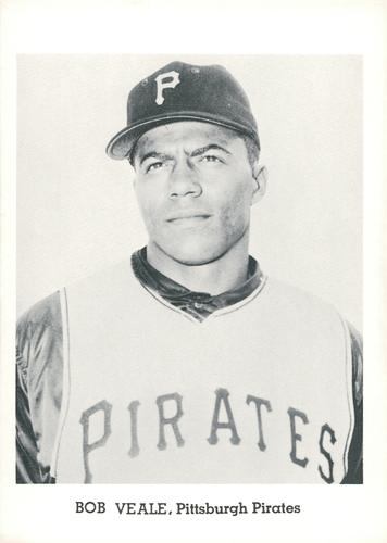 1964 Jay Publishing Pittsburgh Pirates #NNO Bob Veale Front