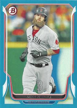 2014 Bowman - Blue #124 Mike Napoli Front