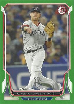 2014 Bowman - Green #37 Will Middlebrooks Front